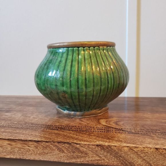 Boho Flower Pot Vintage Ceramics from Japan - Picture 1 of 6